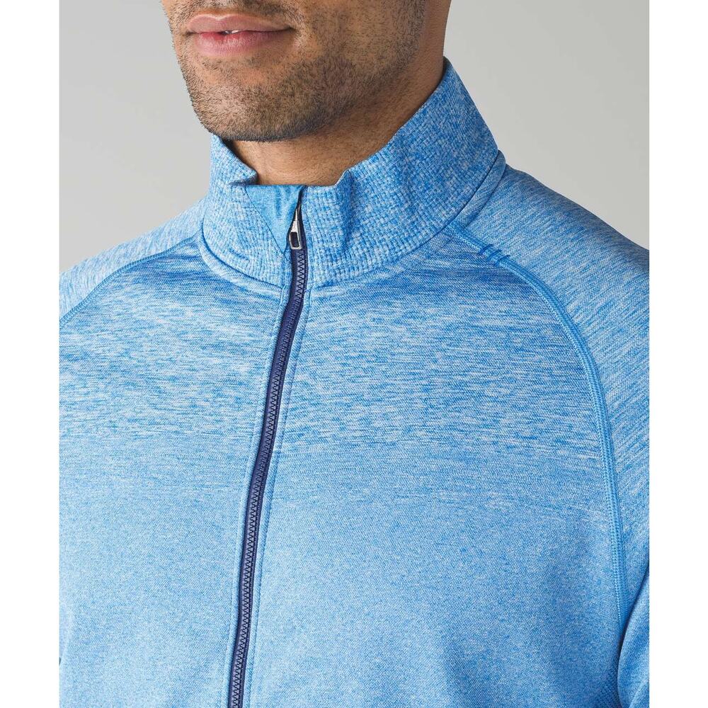 LULULEMON Pulse Jacket Men's Size Small Heathered Riviera - Picture 3 of 9